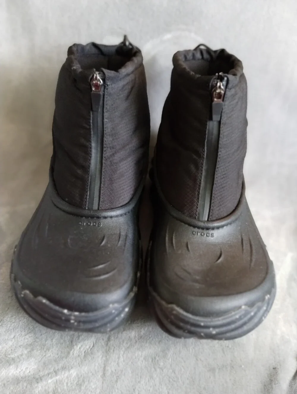 Crocs Echo Boot Z Shield Black Men's 9 Women's 11 Waterproof Boots 210315